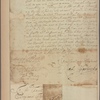 Letter to Benjamin Fletcher, Governor, New York