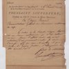 Toussaint Louverture, General-in-chief of St. Domingue's Army; Military Headquarters Cap-Français; to "Citoyen" Raimond, General Administrator of the National Properties at Cap-Français