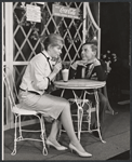 Nancy Olson and David Wayne in the stage production Send Me No Flowers