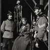 Jeanne Hepple and John Colicos in the stage production Serjeant Musgrave's Dance