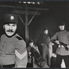 John Colicos, David Doyle and Roy Scheider in the stage production Serjeant Musgrave's Dance