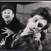 Shimen Ruskin and Johnny Allen in the stage production Seven Days of Mourning