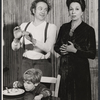 Timmy Michael, Stefan Gierasch and Paula Laurence in the stage production Seven Days of Mourning