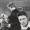 Brian Bedford, Estelle Parsons and Harry Guardino in rehearsal for the stage production The Seven Descents of Myrtle