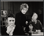 Harry Guardino, Estelle Parsons and Brian Bedford in rehearsal for the stage production The Seven Descents of Myrtle