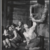 Salome Jens [center] and unidentified others in the stage production Shadow of Heroes