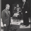 Gene Raymond, Alma Lillie Hubbard and Ed Begley in the stage production A Shadow of My Enemy