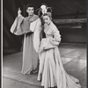 Edward Kim Ying and Shirley Yamaguchi in the stage production Shangri-La
