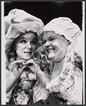 Jane Connell and Judith Sullivan in the 1971 stage production She Stoops to Conquer