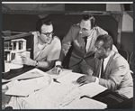 David Ballou, Lee Nemetz and Frank Fields in the stage production The Shoemaker and the Peddler