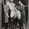 Elinor Miller, Jose Duval, James Bosotina and Anita Darian in the stage production The Shoemaker and the Peddler