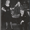 Julie Harris, William Shatner and Fritz Weaver in the stage production A Shot in the Dark