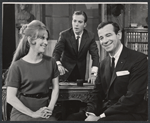 Julie Harris, William Shatner and Walter Matthau in the stage production A Shot in the Dark