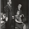 William Shatner, Julie Harris and Diana van der Vlis in the stage production A Shot in the Dark