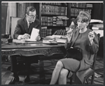 William Shatner and Julie Harris in the stage production A Shot in the Dark