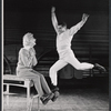 Carol Channing and Richard D'Arcy in rehearsal for the stage production Show Girl