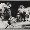 James Staley, Roberts Blossom, Mary Hamill and Cathryn Damon in the stage production Siamese Connections