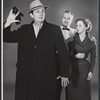 Michael Ebert, Jay Barney and Elizabeth Farrar in the stage production Sign of Winter
