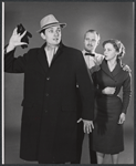 Michael Ebert, Jay Barney and Elizabeth Farrar in the stage production Sign of Winter