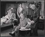 Elaine Stritch, Gerald Sarracini, James Barton and Edgar Stehli in the stage production The Sin of Pat Muldoon