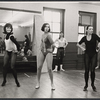 Scene from rehearsal for the stage production Skyscraper