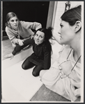 Margo Ann Berdeshevsky, Roberta Maxwell and Kathryn Walker in the stage production Slag