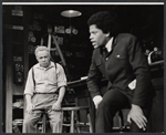 George Voskovec and Billy Dee Williams in the stage production Slow Dance on the Killing Ground