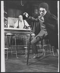 George Voskovec and Billy Dee Williams in the stage production Slow Dance on the Killing Ground