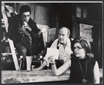 Billy Dee Williams, George Voskovec and Madeline Miller in the stage production Slow Dance on the Killing Ground
