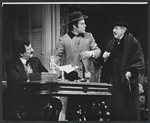 George C. Scott, Bob Dishy and Jack Gilford in the stage production Sly Fox