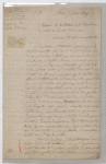 Letter from d'Augy, member of the Assemblée Générale de St. Marc (Western Province of St. Domingue), to the inhabitants of the Northern Province, Paris