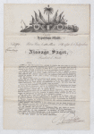 Nissage Saget, President of Haiti. Port-au-Prince, to all generals of the Haitian Army. [no. 1090]
