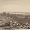 View of Boston shewing the heights of Dorchester, taken from Mount Whoredom. 24th Janry  1776. No. 1
