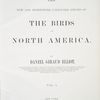 The new and heretofore unfigured species of birds of North America