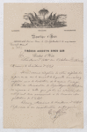Tiresias Augustin Simon Sam, President of Haiti, Port-au-Prince, to the Secretary of State (Antenor Firmin) [no. 1569]