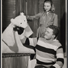 Kay Frazier and Arthur Russell in the stage production The Snow Maiden