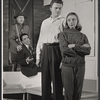Clarence Kavanaugh, Edward Groag, Arthur Russell and Kay Frazier in the stage production The Snow Maiden