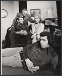 Tom Kindle, Sam Locante and unidentified in the stage production The Soldier