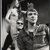 Tom Kindle [right] and unidentified others in the stage production The Soldier