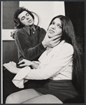 Steve Simpson and unidentified in the stage production The Soldier