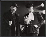 Joseph Shaw and John Colicos in the stage production Soldiers