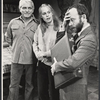 Ted Knight, Trish Hawkins and Bob Balaban in the stage production Some of My Best Friends