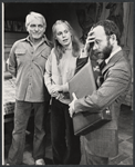 Ted Knight, Trish Hawkins and Bob Balaban in the stage production Some of My Best Friends