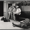 Scene from the stage production Something About a Soldier