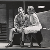Kevin McCarthy and Gretchen Walther in the stage production Something About a Soldier