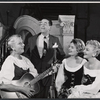 Maria Von Trapp, Florence Henderson and unidentified others in rehearsal for the touring stage production The Sound of Music