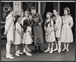 Jeannie Carson and ensemble in the stage production The Sound of Music