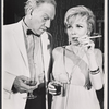 Melvyn Douglas and Audra Lindley in the stage production Spofford