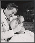Eli Wallach and Milo O'Shea in the stage production Staircase