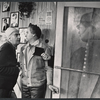 Milo O'Shea, Eli Wallach and unidentified in the stage production Staircase
